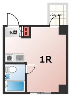 アスプロパラティ5【201号室号室】の間取り