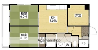 岡本ビル【2階】の間取り