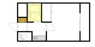 ヒルトップ平和台【204号室号室】の間取り
