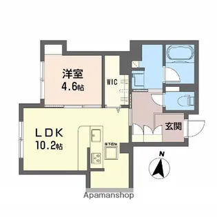 OLIVIER(オリヴィエ)【1階】の間取り