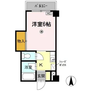 チェリー観音【3階】の間取り