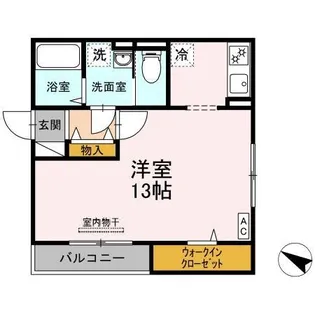 CUBEE【2階】の間取り