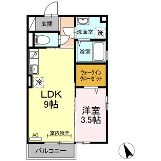 アークTOMIC【2階】の間取り