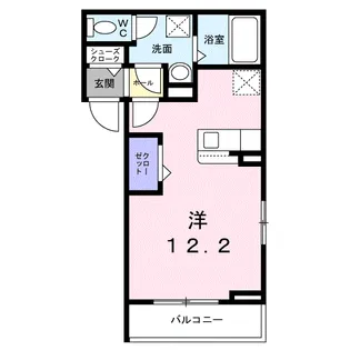 サンリット大町東【2階】の間取り