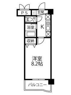 センチュリー曙Ⅱ【308号室号室】の間取り