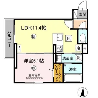 camphora1【1階】の間取り