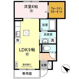 サープラス【1階】の間取り