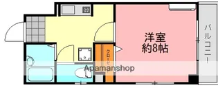 ゴールデンリバー広本町【4階】の間取り