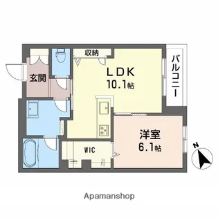 Olivecourt【2階】の間取り