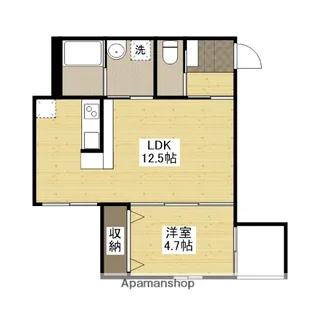LavieChouchou大町【1階】の間取り
