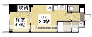 S−RESIDENCE鶴見町ALTANO【3階】の間取り