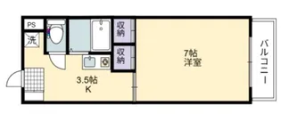 ヴェルセンチュリー【302号室号室】の間取り