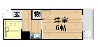 近藤ビル【302号室号室】の間取り