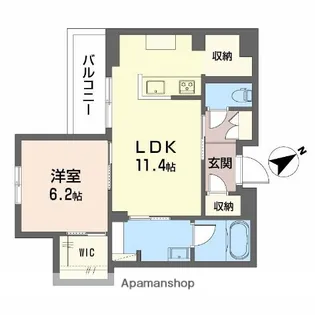 ALLUME【2階】の間取り