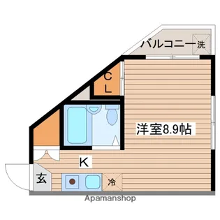 OKAMUNE BLD.【2階】の間取り