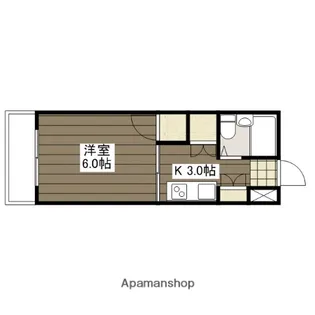 コスモハイツシバタ【3階】の間取り