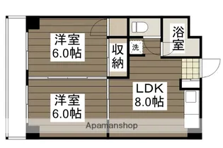 井上ビル【3階】の間取り