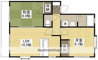 メゾベルツ【1階】の間取り