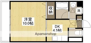 松尾ビル皆実【7階】の間取り