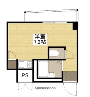 第8田中興産ビル【2階】の間取り