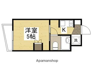 グレース幟町【6階】の間取り