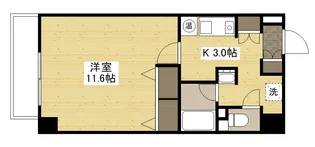 メゾン富士見町【11階】の間取り