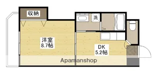 メイプル吉島【4階】の間取り