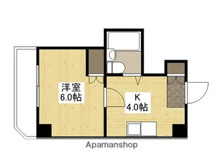 ボー・ソレイユ・オキ【1階】の間取り