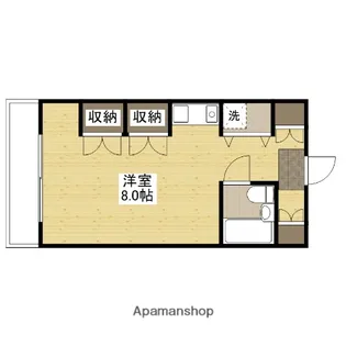 よつばビル【6階】の間取り