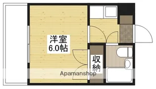 1Kの間取り画像