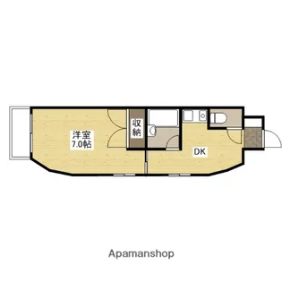 エオス舟入【6階】の間取り