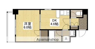 ダイアパレス東白島【2階】の間取り