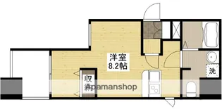 1Rの間取り画像