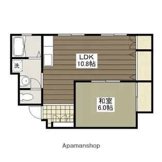 本山ビル【6階】の間取り