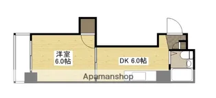 宇品川手ビル【3階】の間取り