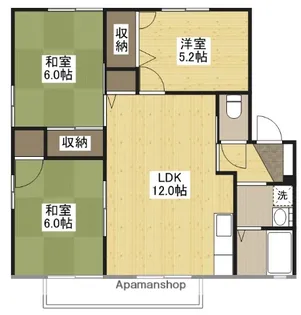 シャルムM・Y【2階】の間取り