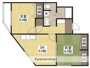 奥田ビル【4階】の間取り