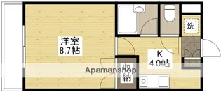サンシャイン祇園【7階】の間取り