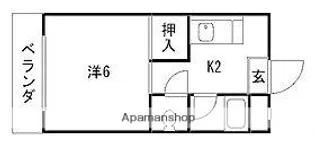 ラヴィJK【2階】の間取り