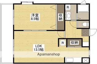 サラマンカビル【1階】の間取り