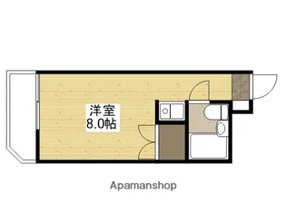 レジデンス十日市【2階】の間取り