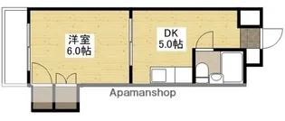 中田ビル三篠【2階】の間取り