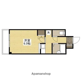 エステートベネフィット5フルタ【4階】の間取り