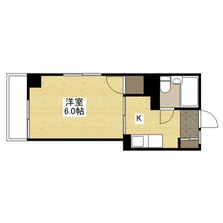 メゾン東雲Ⅰ【5階】の間取り