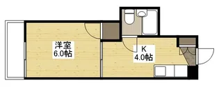 メゾン東雲Ⅰ【5階】の間取り