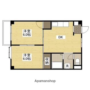 グリムハイツ【2階】の間取り