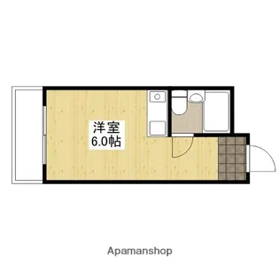清水ビル【5階】の間取り