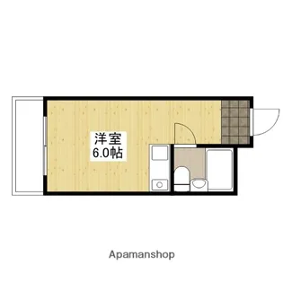 清水ビル【4階】の間取り