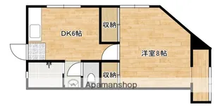 第一津広ビル【5階】の間取り