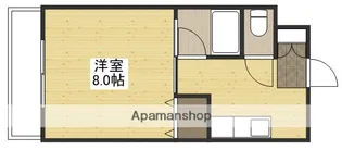 ルーエ祇園【1階】の間取り